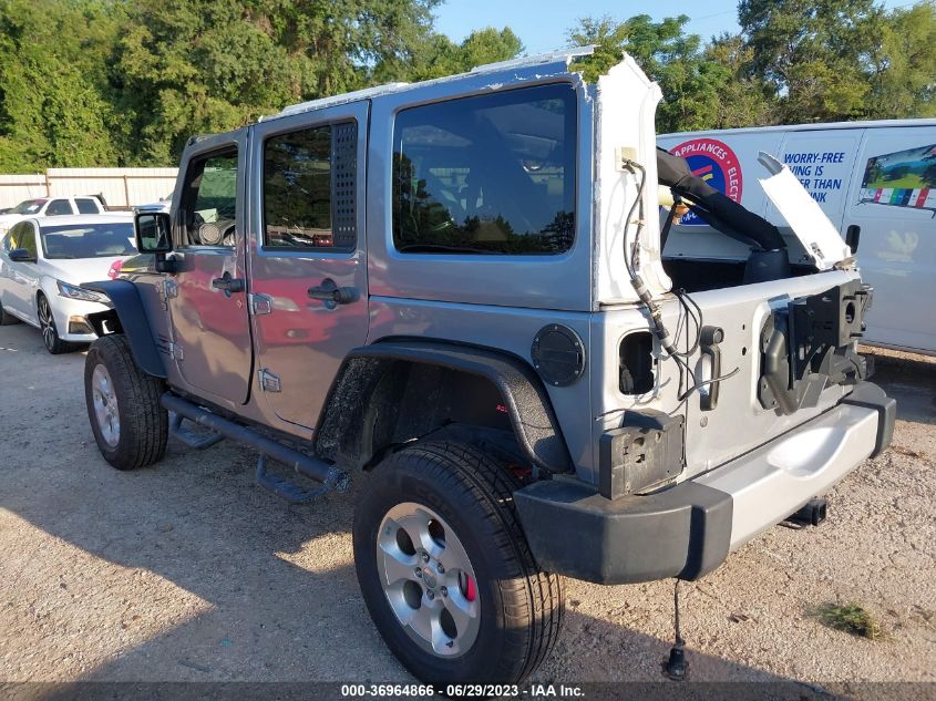 2014 JEEP WRANGLER UNLIMITED SPORT - 1C4BJWDG9EL312355