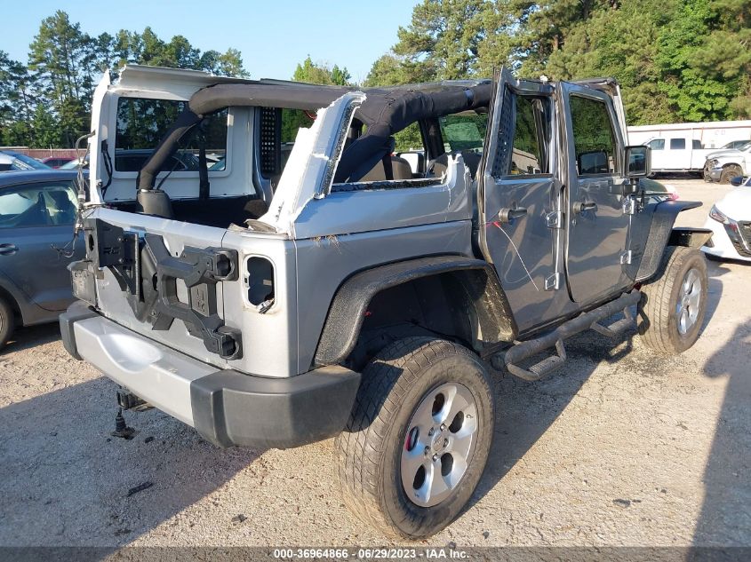 2014 JEEP WRANGLER UNLIMITED SPORT - 1C4BJWDG9EL312355