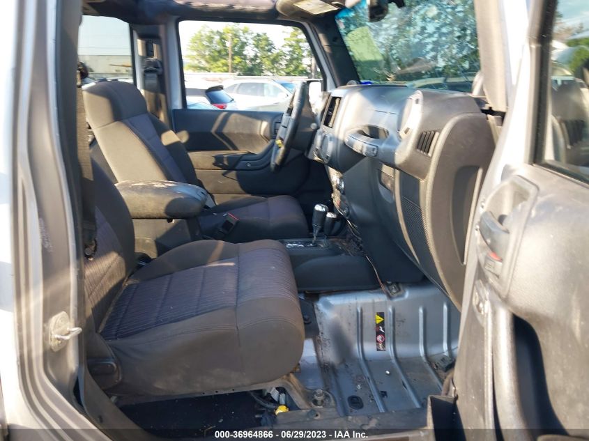 2014 JEEP WRANGLER UNLIMITED SPORT - 1C4BJWDG9EL312355