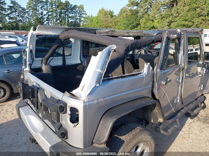 2014 JEEP WRANGLER UNLIMITED SPORT - 1C4BJWDG9EL312355