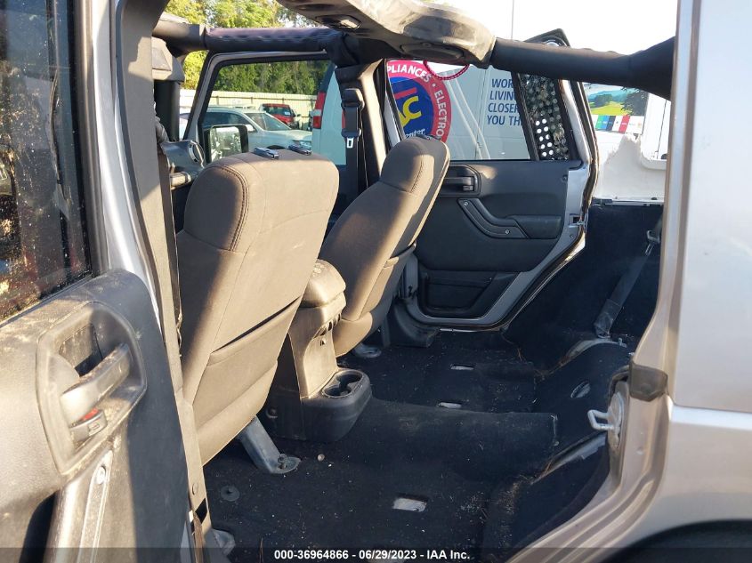 2014 JEEP WRANGLER UNLIMITED SPORT - 1C4BJWDG9EL312355