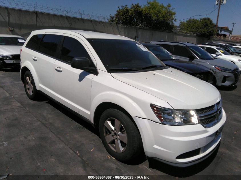 2013 DODGE JOURNEY AMERICAN VALUE PKG - 3C4PDCAB7DT576178