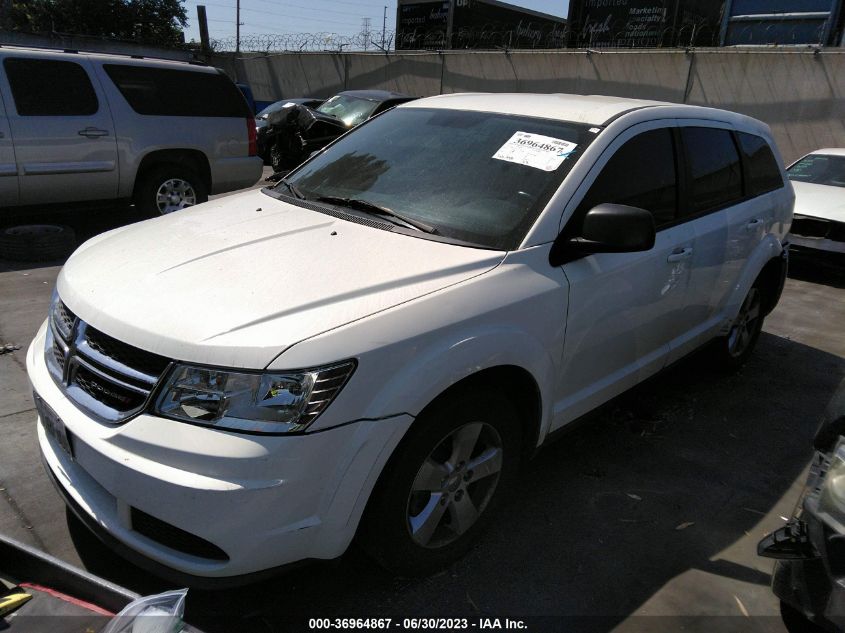 2013 DODGE JOURNEY AMERICAN VALUE PKG - 3C4PDCAB7DT576178