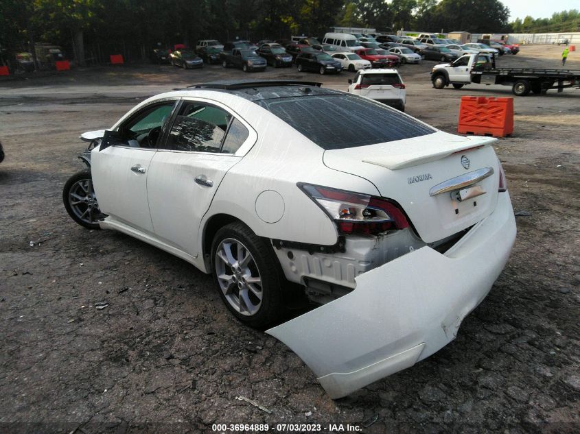 2013 NISSAN MAXIMA 3.5 SV W/PREMIUM PKG - 1N4AA5AP3DC810002