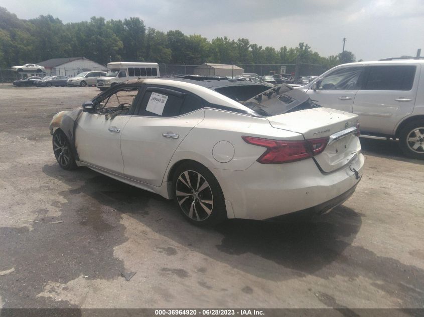 2017 NISSAN MAXIMA 3.5S/SV/SL/SR/PLAT - 1N4AA6AP4HC363823