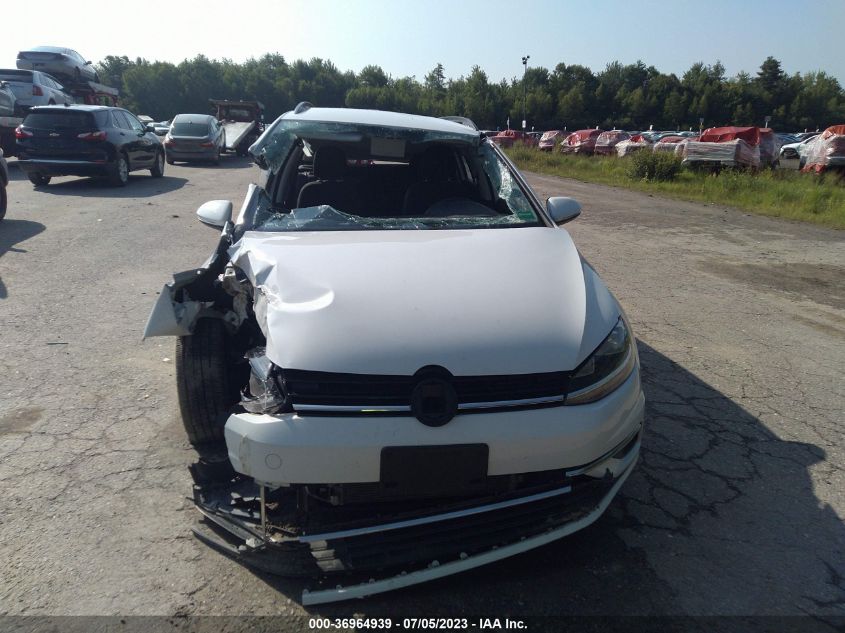 2019 VOLKSWAGEN GOLF SPORTWAGEN S 3VW117AU3KM508097
