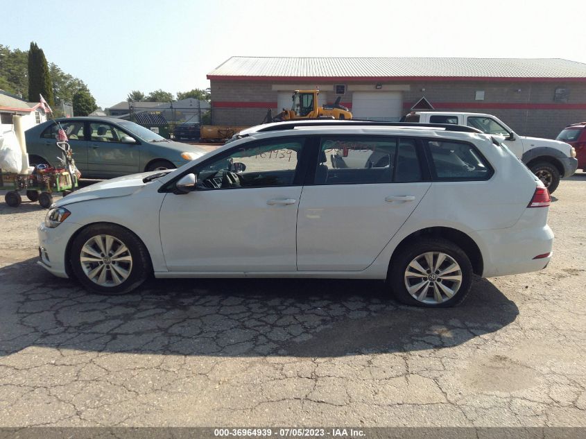 2019 VOLKSWAGEN GOLF SPORTWAGEN S 3VW117AU3KM508097