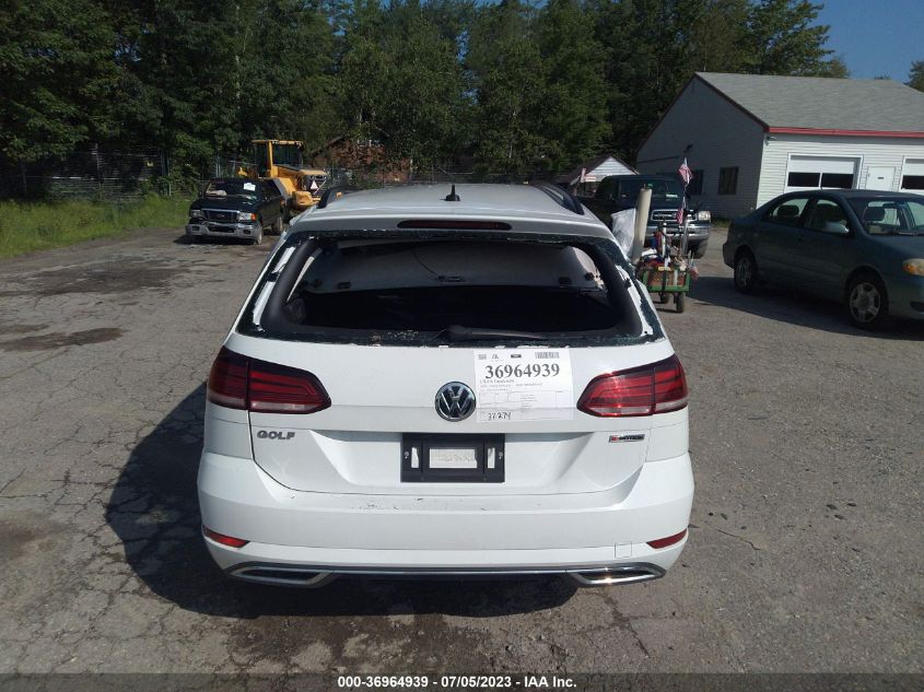 2019 VOLKSWAGEN GOLF SPORTWAGEN S 3VW117AU3KM508097