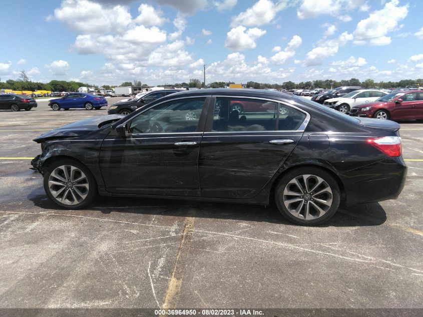2015 HONDA ACCORD SEDAN SPORT - 1HGCR2F50FA219160
