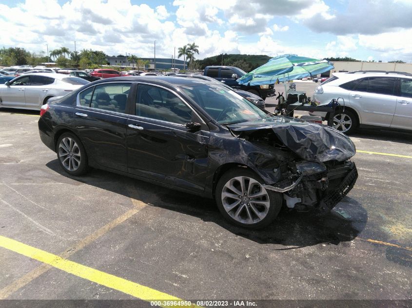 2015 HONDA ACCORD SEDAN SPORT - 1HGCR2F50FA219160