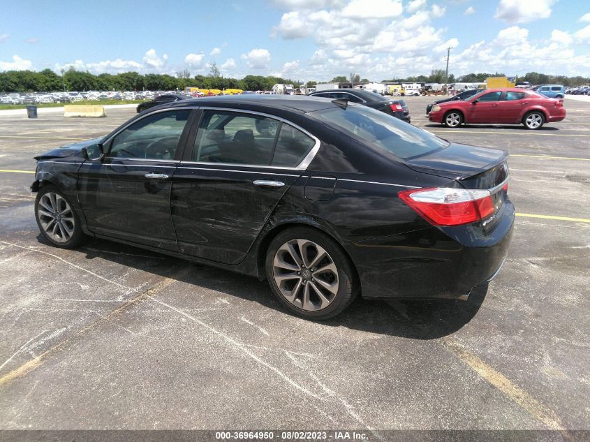 2015 HONDA ACCORD SEDAN SPORT - 1HGCR2F50FA219160