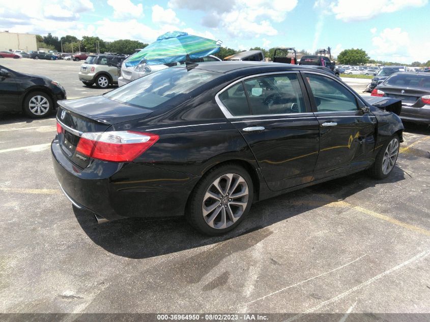 2015 HONDA ACCORD SEDAN SPORT - 1HGCR2F50FA219160