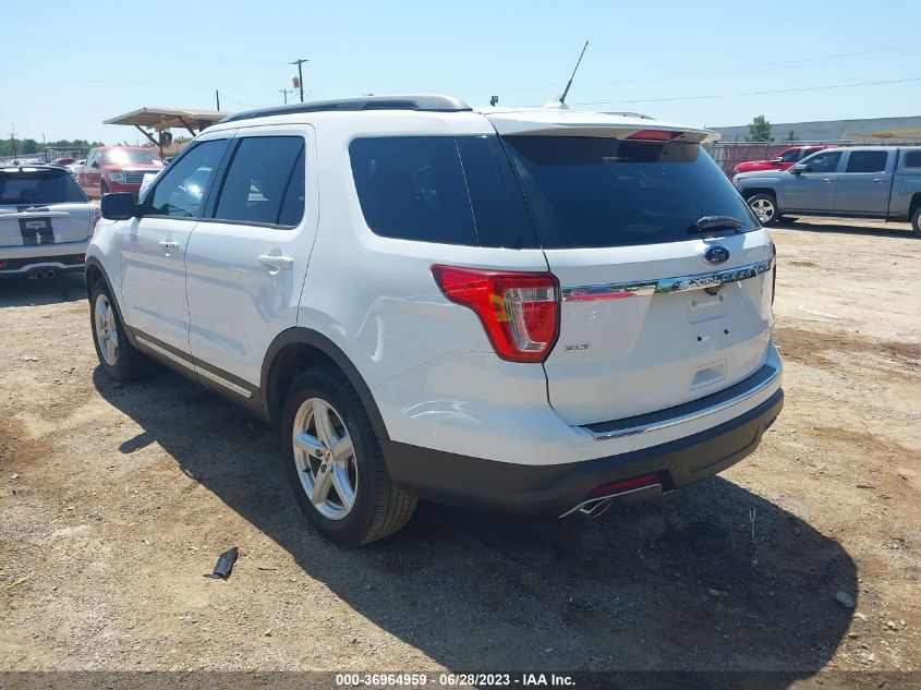 2018 FORD EXPLORER XLT - 1FM5K7D88JGA97235