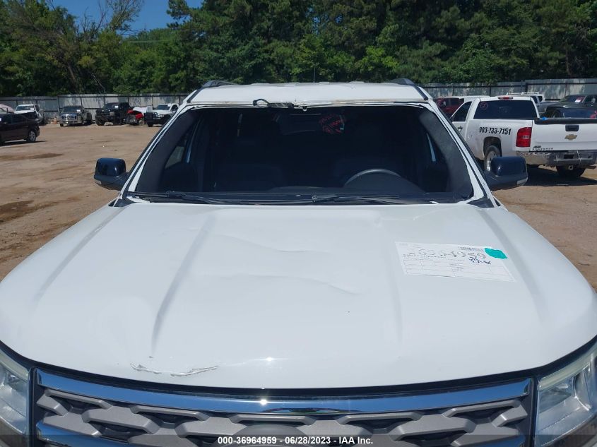 2018 FORD EXPLORER XLT - 1FM5K7D88JGA97235