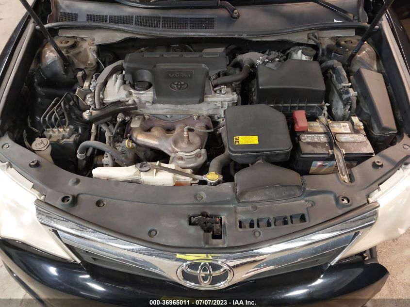 2013 TOYOTA CAMRY L/LE/SE/XLE - 4T4BF1FK4DR305393
