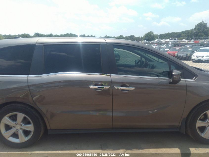 2018 HONDA ODYSSEY EX-L - 5FNRL6H75JB076223