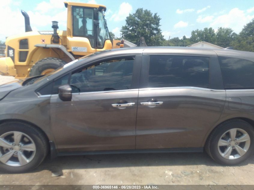 2018 HONDA ODYSSEY EX-L - 5FNRL6H75JB076223