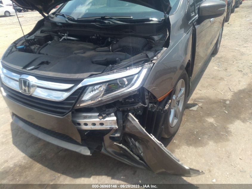 2018 HONDA ODYSSEY EX-L - 5FNRL6H75JB076223