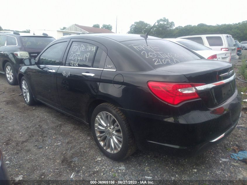 2013 CHRYSLER 200 LIMITED - 1C3CCBCG4DN545950