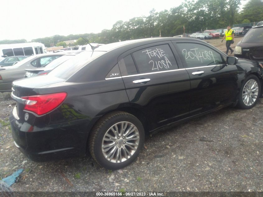 2013 CHRYSLER 200 LIMITED - 1C3CCBCG4DN545950