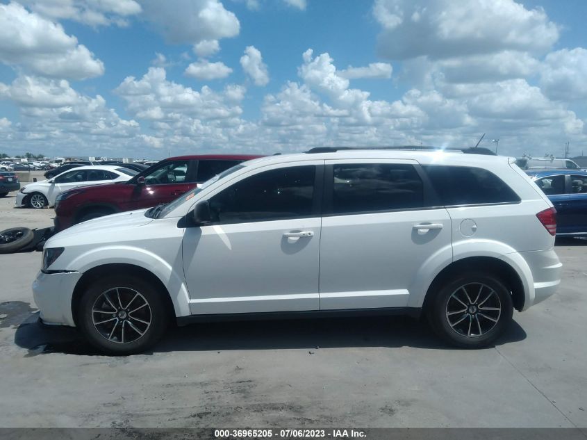 2018 DODGE JOURNEY SE - 3C4PDCAB8JT447779
