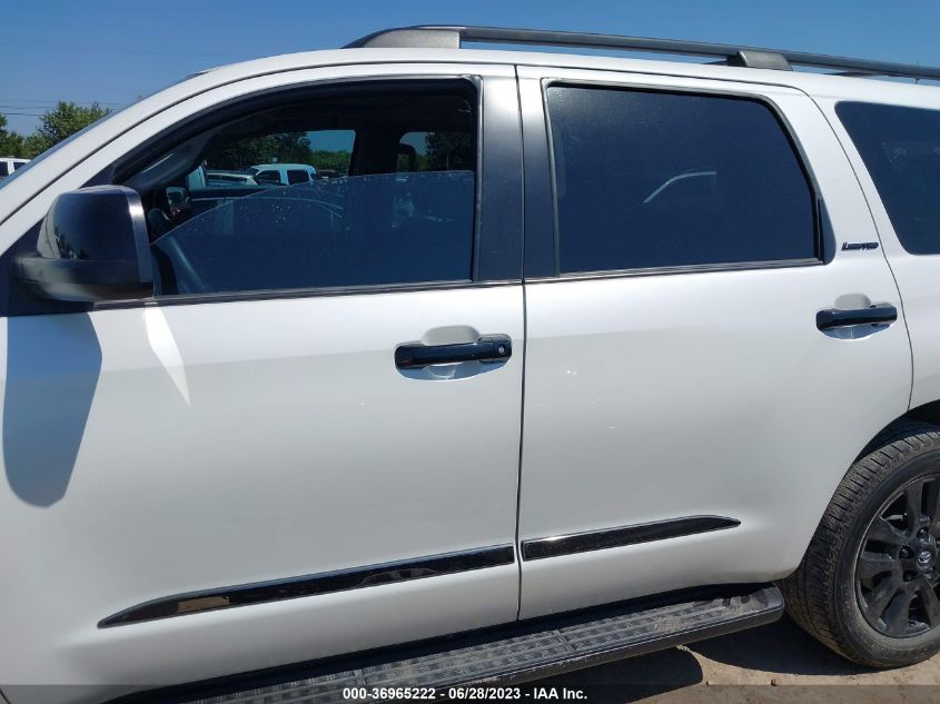 2021 TOYOTA SEQUOIA NIGHTSHADE - 5TDHY5A19MS076156