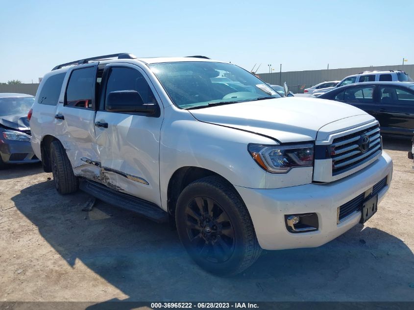 2021 TOYOTA SEQUOIA NIGHTSHADE - 5TDHY5A19MS076156