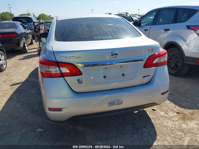 2014 NISSAN SENTRA S - 3N1AB7AP2EY282662