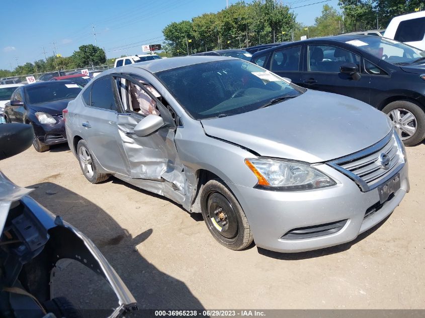 2014 NISSAN SENTRA S - 3N1AB7AP2EY282662