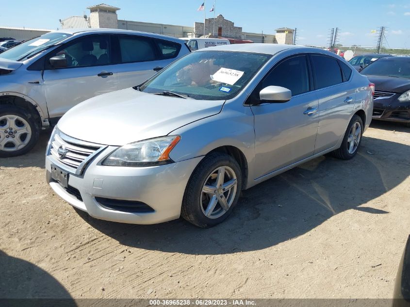 2014 NISSAN SENTRA S - 3N1AB7AP2EY282662