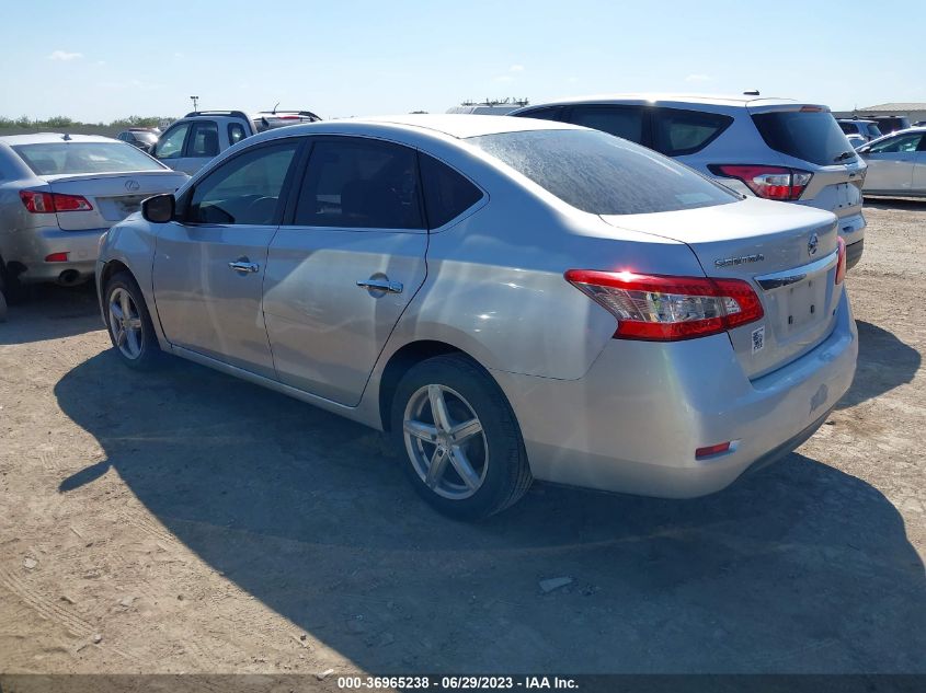 2014 NISSAN SENTRA S - 3N1AB7AP2EY282662