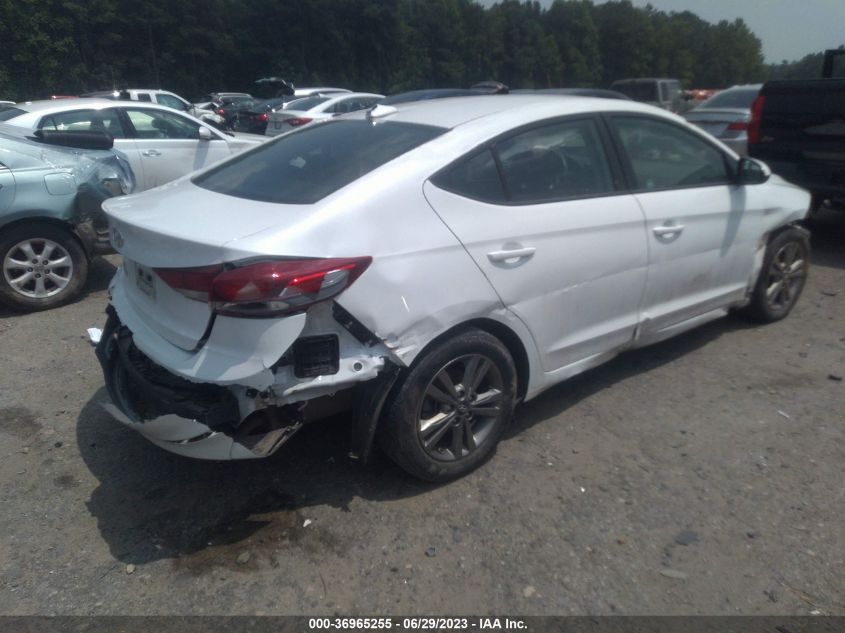 2018 HYUNDAI ELANTRA SEL - 5NPD84LF7JH321880