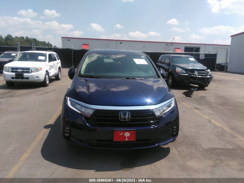 2022 HONDA ODYSSEY EX-L - 5FNRL6H7XNB036905