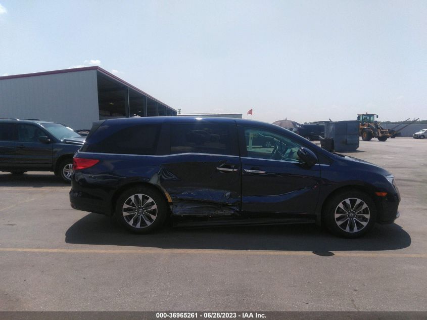 2022 HONDA ODYSSEY EX-L - 5FNRL6H7XNB036905