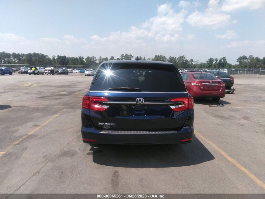 2022 HONDA ODYSSEY EX-L - 5FNRL6H7XNB036905