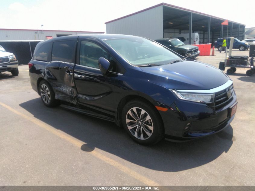 2022 HONDA ODYSSEY EX-L - 5FNRL6H7XNB036905