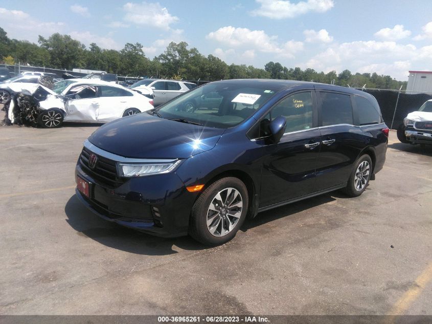 2022 HONDA ODYSSEY EX-L - 5FNRL6H7XNB036905