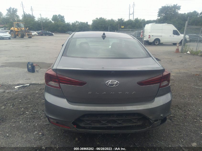 2019 HYUNDAI ELANTRA SEL - 5NPD84LF9KH450995