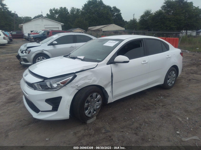 VIN 3KPA24AD4ME408098 2021 KIA RIO LX