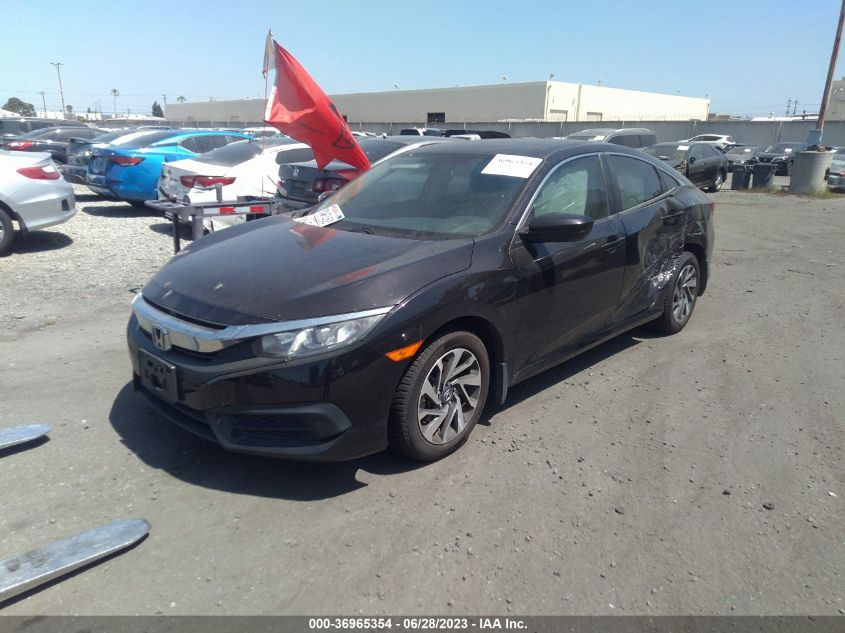2017 HONDA CIVIC SEDAN EX - 2HGFC2F72HH501093