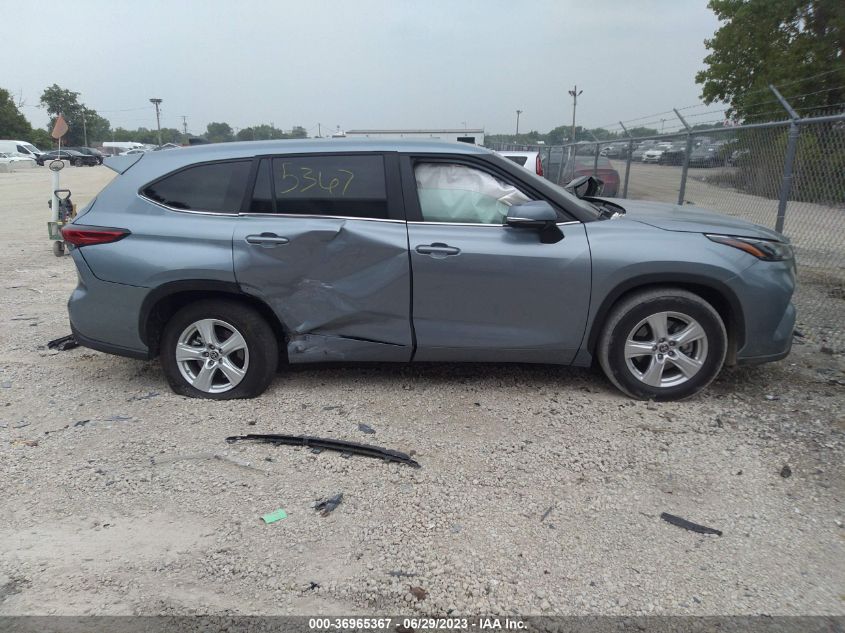 2023 TOYOTA HIGHLANDER HYBRID LE - 5TDZARAH5PS518268