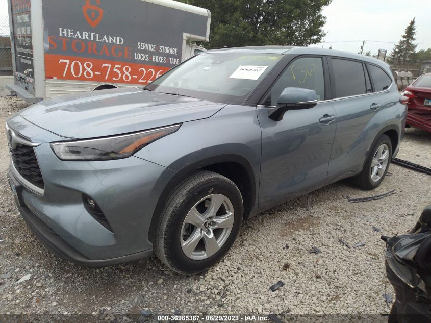 2023 TOYOTA HIGHLANDER HYBRID LE - 5TDZARAH5PS518268