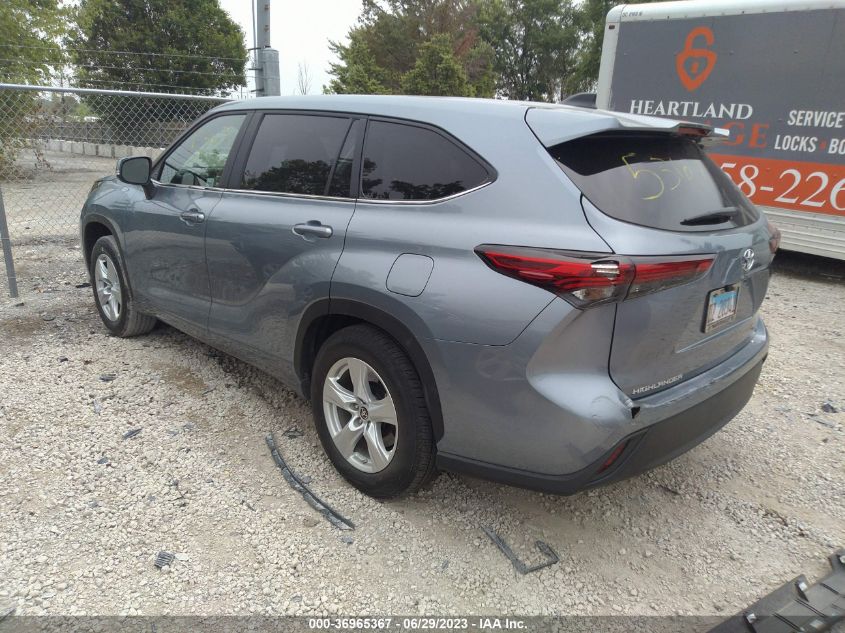 2023 TOYOTA HIGHLANDER HYBRID LE - 5TDZARAH5PS518268