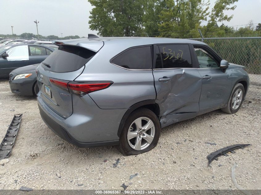 2023 TOYOTA HIGHLANDER HYBRID LE - 5TDZARAH5PS518268