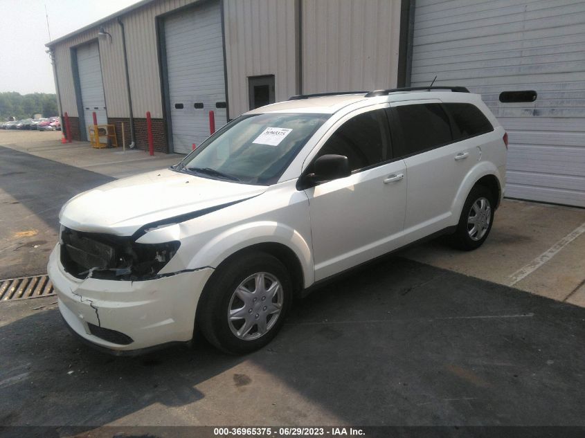 2016 DODGE JOURNEY SE - 3C4PDCAB6GT238940
