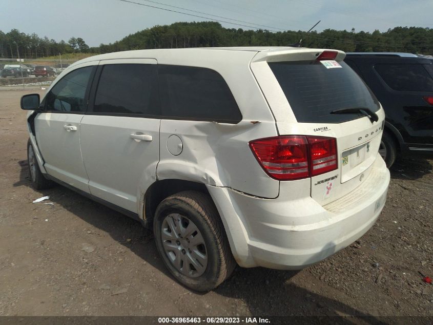 2013 DODGE JOURNEY AMERICAN VALUE PKG - 3C4PDCAB1DT730626