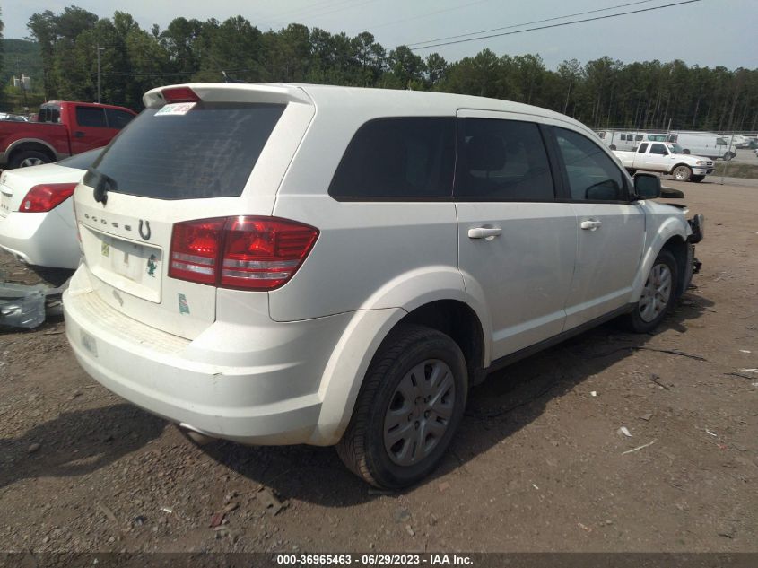 2013 DODGE JOURNEY AMERICAN VALUE PKG - 3C4PDCAB1DT730626