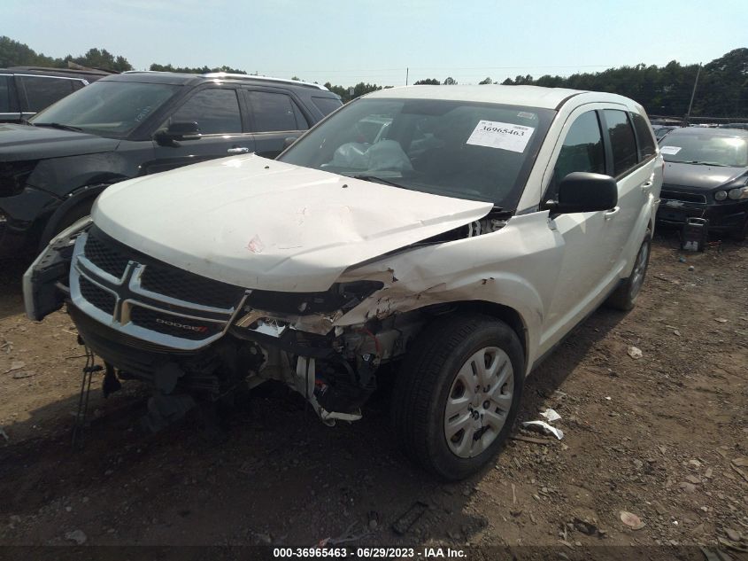 2013 DODGE JOURNEY AMERICAN VALUE PKG - 3C4PDCAB1DT730626