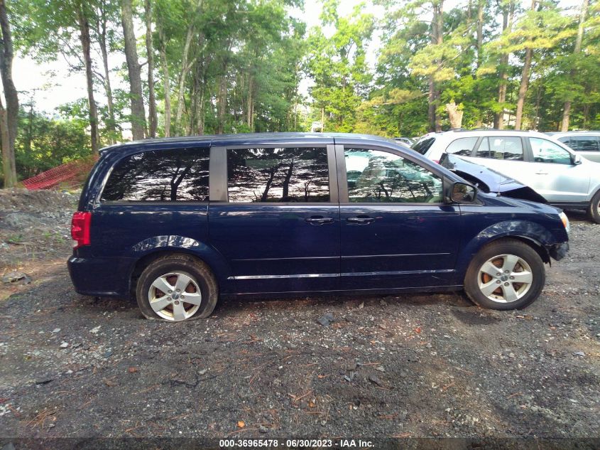 2013 DODGE GRAND CARAVAN SE - 2C4RDGBG8DR562805