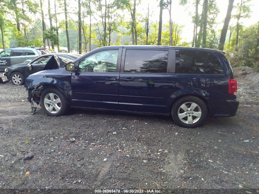 2013 DODGE GRAND CARAVAN SE - 2C4RDGBG8DR562805